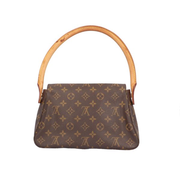 brb00420000000083 3 Louis Vuitton Mini Looping Monogram Handbag Brown