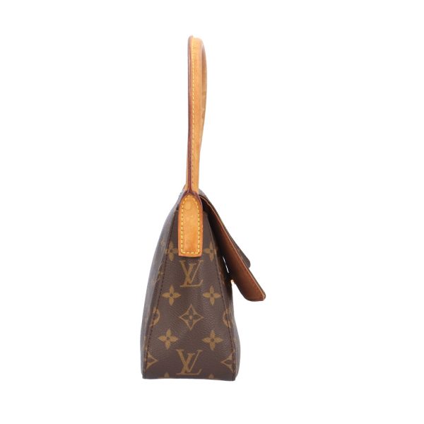 brb00420000000083 4 Louis Vuitton Mini Looping Monogram Handbag Brown