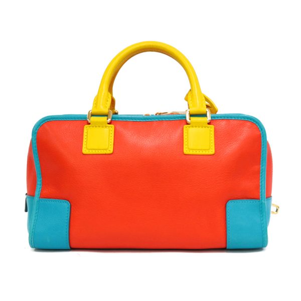 brb01000000000882 3 Loewe Amazona 28 Limited Edition Handbag Leather Multicolor