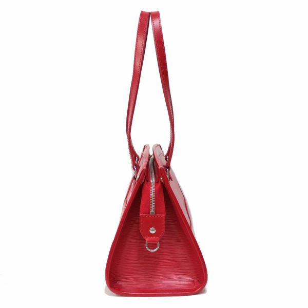 brb01000000000906 4 Louis Vuitton Madeleine Epi Leather Shoulder Bag Red