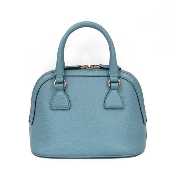 brb01000000001474 3 Gucci 2Way Leather Handbag Blue