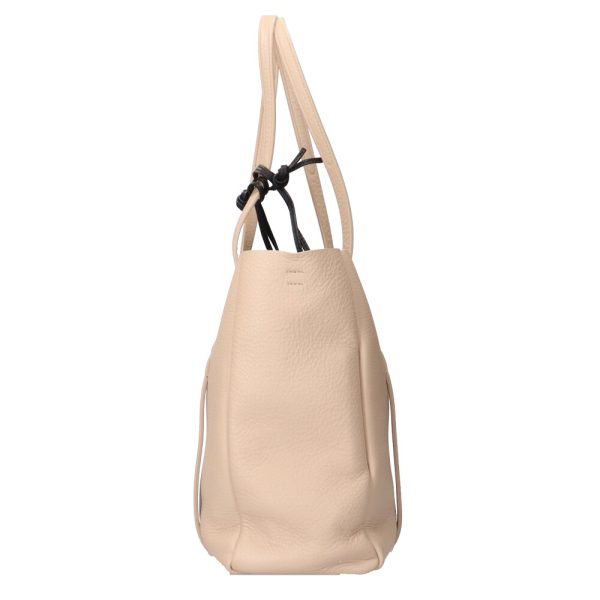 brb01000000001540 4 Balenciaga Everyday Tote Shoulder Bag Calf Beige