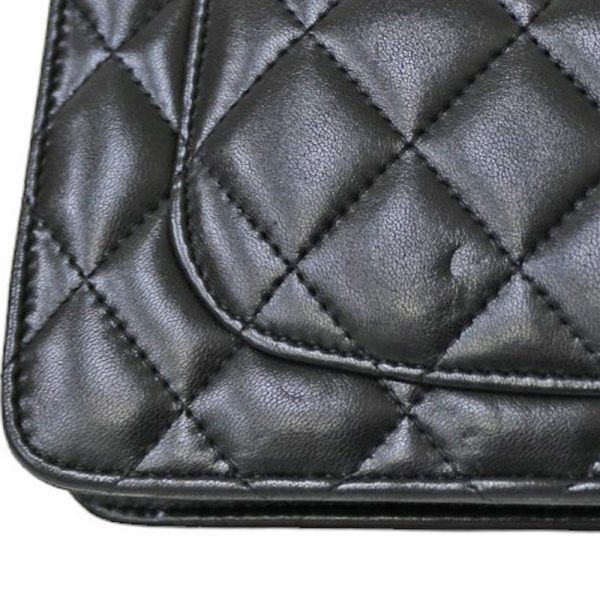 brb01000000001735 9 Chanel Matelasse Caviar Shoulder Bag Black