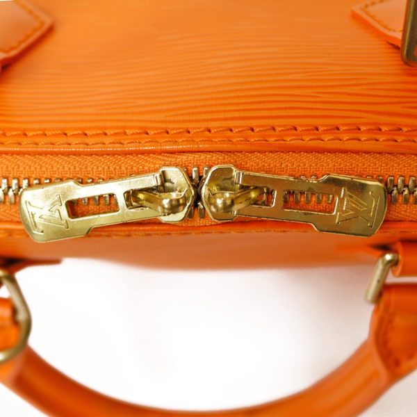 brb01000000002223 12 Louis Vuitton Alma Epi Leather Handbag Bag Orange