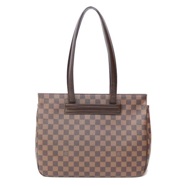 brb01000000002251 1 Louis Vuitton Parioli Damier Canvas Tote Bag Brown