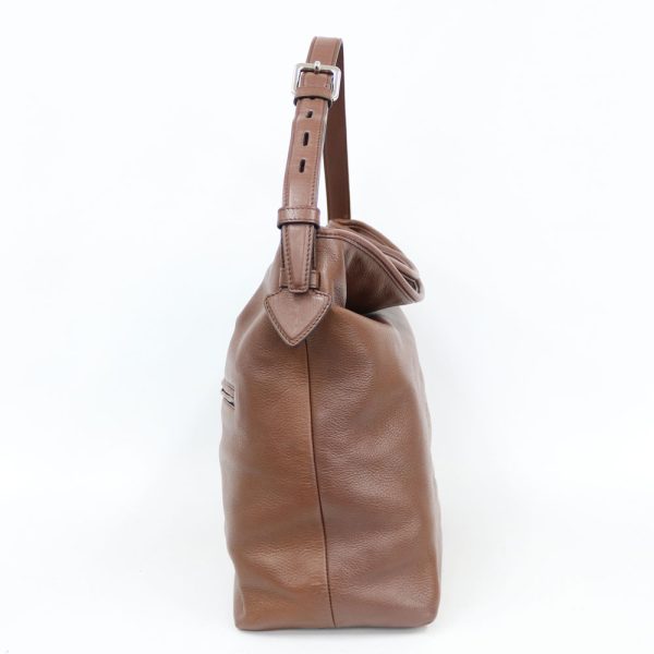 brb01000000003258 4 Loewe Shoulder Bag Leather Brown