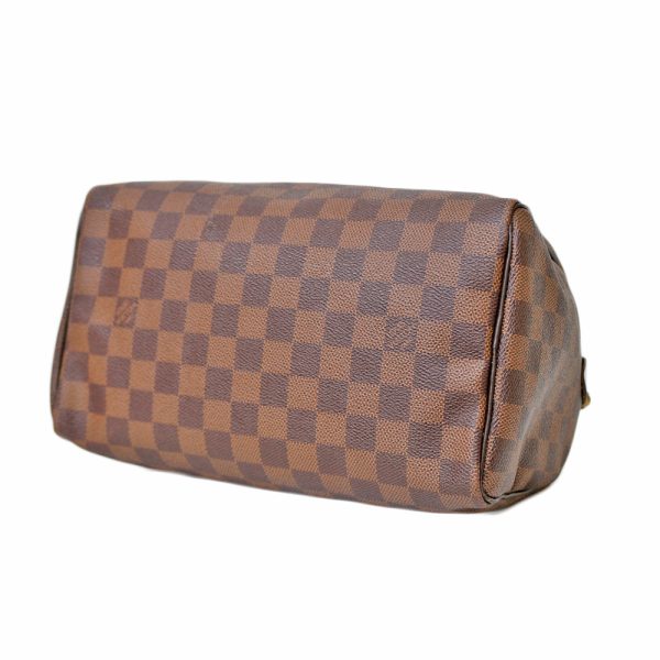 brb01000000003294 4 Louis Vuitton Speedy Damier Canvas Handbag Bag Brown