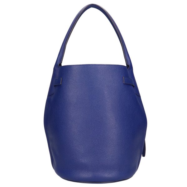 brb01020000000816 3 Celine Baguette Shoulder Bag Leather Cobalt