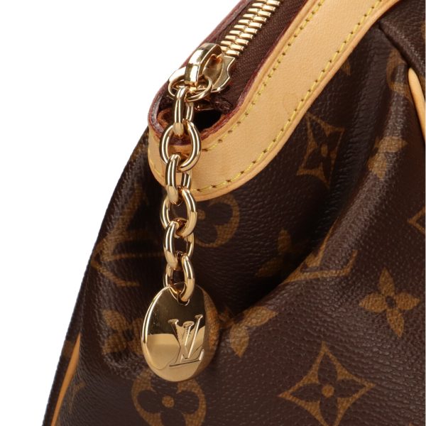 brb01060000000555 14 Louis Vuitton Tivoli Monogram Canvas Handbag Brown