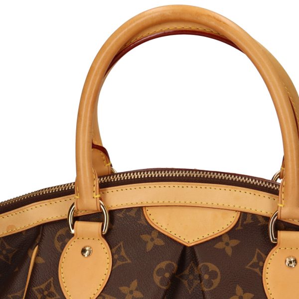 brb01060000000555 9 Louis Vuitton Tivoli Monogram Canvas Handbag Brown