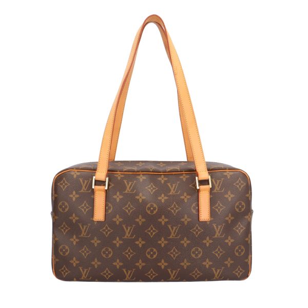 brb01060000002822 3 Louis Vuitton Citè Monogram Canvas Shoulder Bag Brown