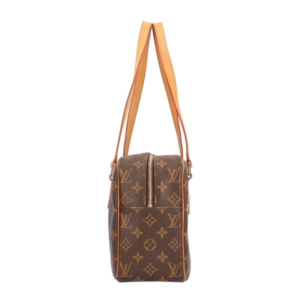 brb01060000002822 4 Louis Vuitton Citè Monogram Canvas Shoulder Bag Brown