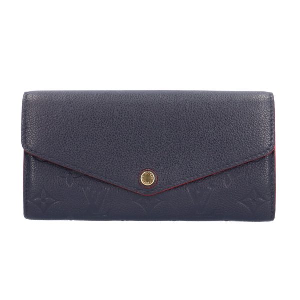 brb01100000002816 1 Louis Vuitton Sarah Long Wallet Monogram Emprene