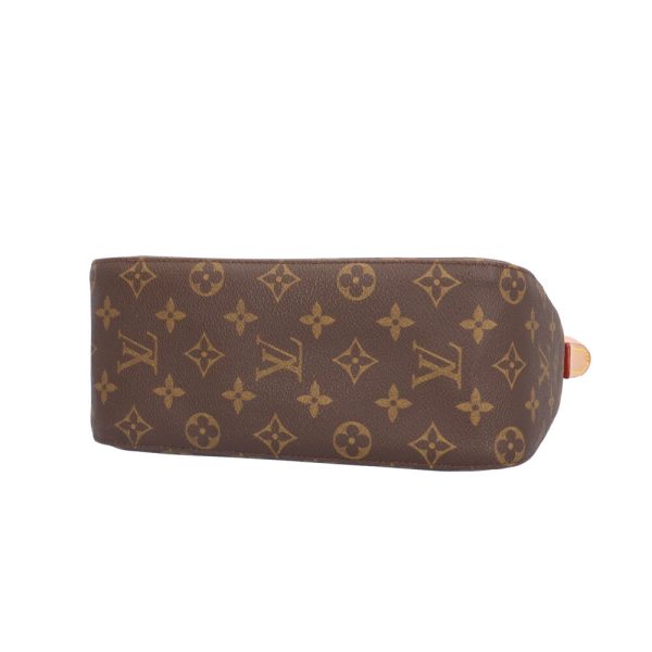 brb01690000006713 4 Louis Vuitton Looping MM Monogram Shoulder Bag Brown