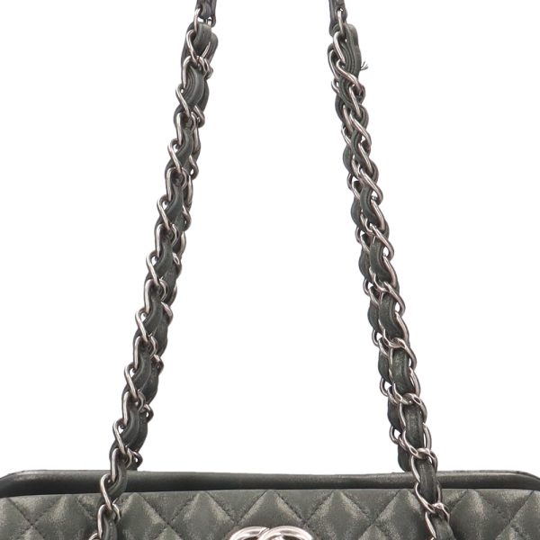 brb01820000000692 9 Chanel Velvet Calf Chain Matelasse Shoulder Bag