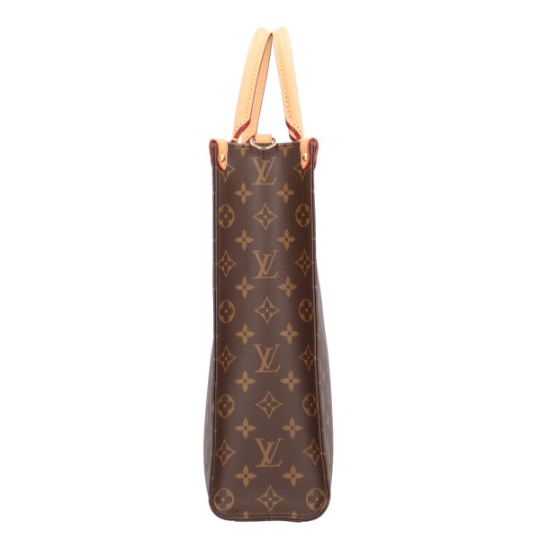 brb01860000004281 3 Louis Vuitton Sac Pla Monogram Canvas Shoulder Bag Brown