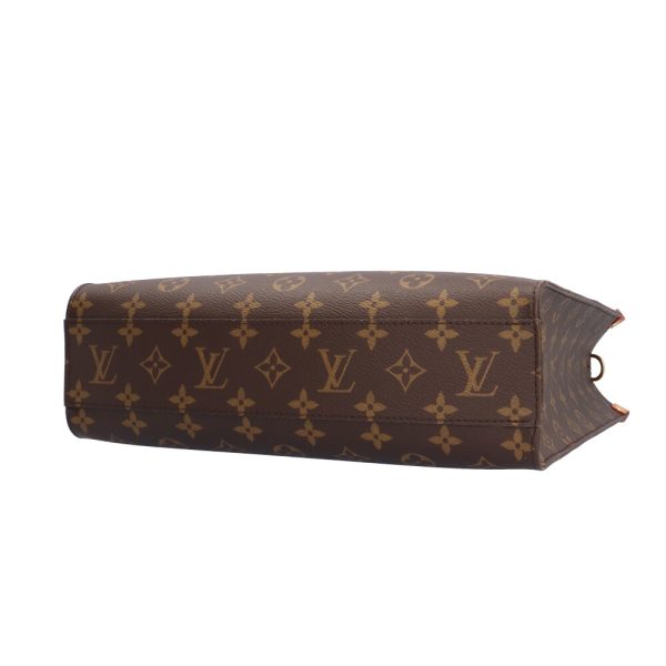 brb01860000004281 4 Louis Vuitton Sac Pla Monogram Canvas Shoulder Bag Brown