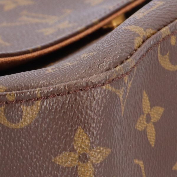 brb01860000005905 7 Louis Vuitton Mini Looping Monogram Canvas Handbag Brown