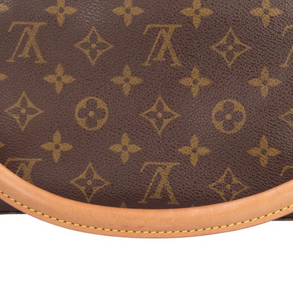 brb01860000005905 9 Louis Vuitton Mini Looping Monogram Canvas Handbag Brown