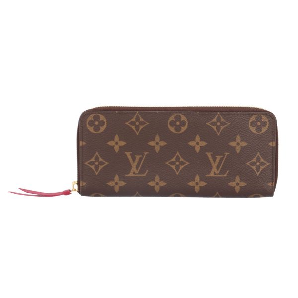 brb01880000003775 1 Louis Vuitton Portefeuille Clemence Monogram Long Wallet