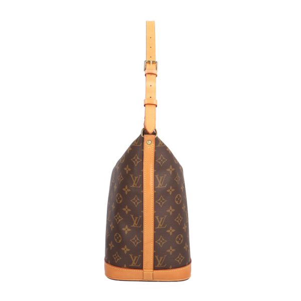 brb01960000004870 3 Louis Vuitton Amfersley Monogram Canvas Shoulder Bag Brown