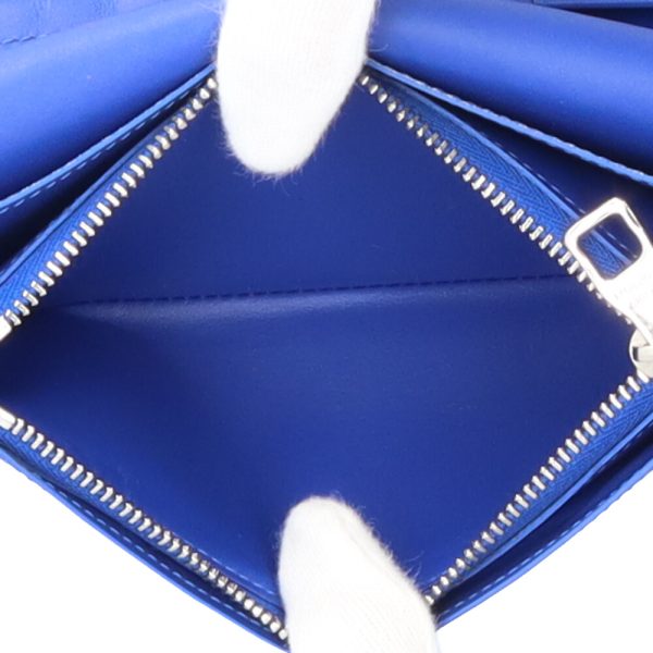 brb01970000006873 6 Louis Vuitton Illusion Long Wallet Blue Veil