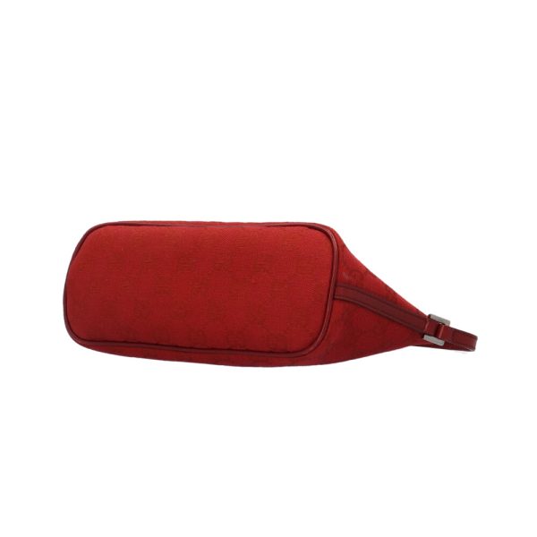 brb02110000005342 4 Gucci Accessory Pouch GG Canvas Handbag Red