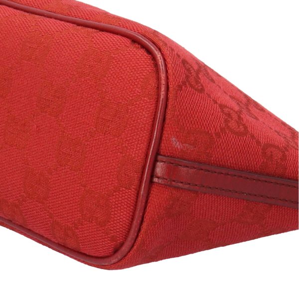 brb02110000005342 6 Gucci Accessory Pouch GG Canvas Handbag Red