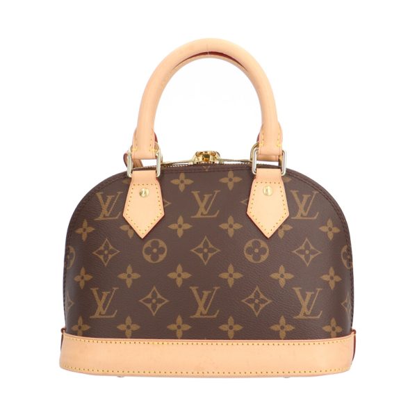 brb02110000008358 3 Louis Vuitton Alma BB Shoulder Bag Monogram Canvas Brown