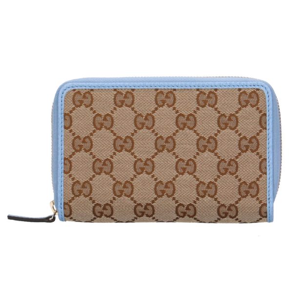 brb02120000002334 1 Gucci GG Canvas Long Wallet Brown