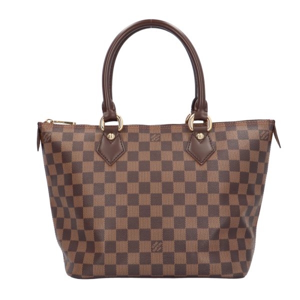 brb02190000005510 1 Louis Vuitton Saleya PM Shoulder Bag Damier Canvas Brown