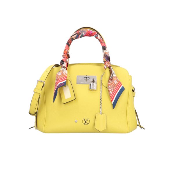 brb02270000004635 1 Louis Vuitton Mira PM Leather Shoulder Bag Yellow