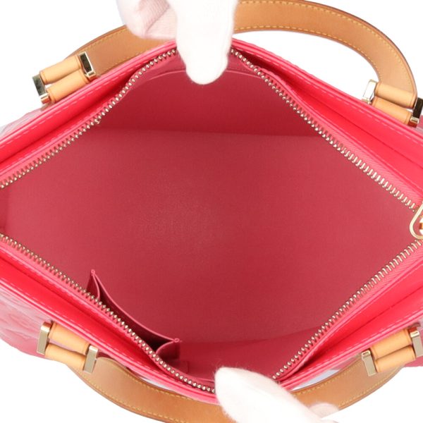 brb02300000006953 5 Louis Vuitton Houston Vernis Handbag Pink