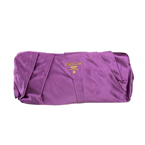 brb02300000007839 1 Prada Clutch Bag Purple