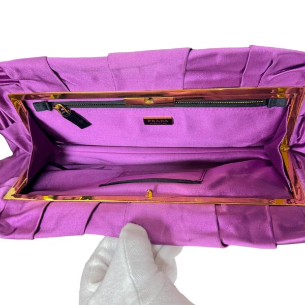 brb02300000007839 6 Prada Clutch Bag Purple