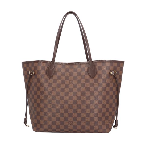 brb02310000009566 1 Louis Vuitton Neverfull MM Damier Tote Bag Brown