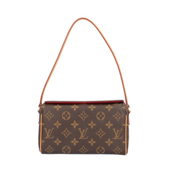 brb02520000006402 1 Louis Vuitton Recital Monogram Handbag Brown