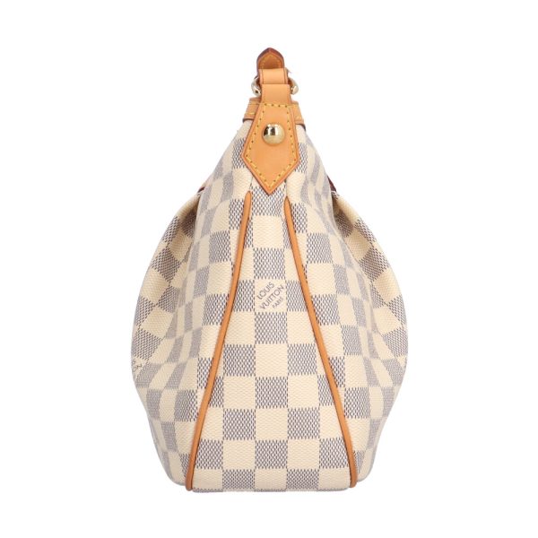 brb02540000004452 4 Louis Vuitton Syracuse Damier Azur Canvas Shoulder Bag Bag White