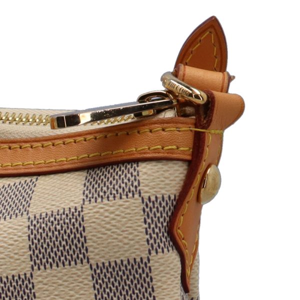 brb02540000004452 9 Louis Vuitton Syracuse Damier Azur Canvas Shoulder Bag Bag White