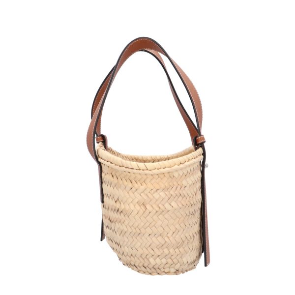 brb02630000004898 4 Loewe Basket Bag Small Handbag Palm Leaf Beige