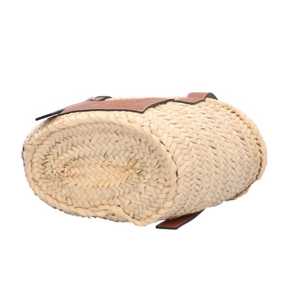 brb02630000004898 5 Loewe Basket Bag Small Handbag Palm Leaf Beige