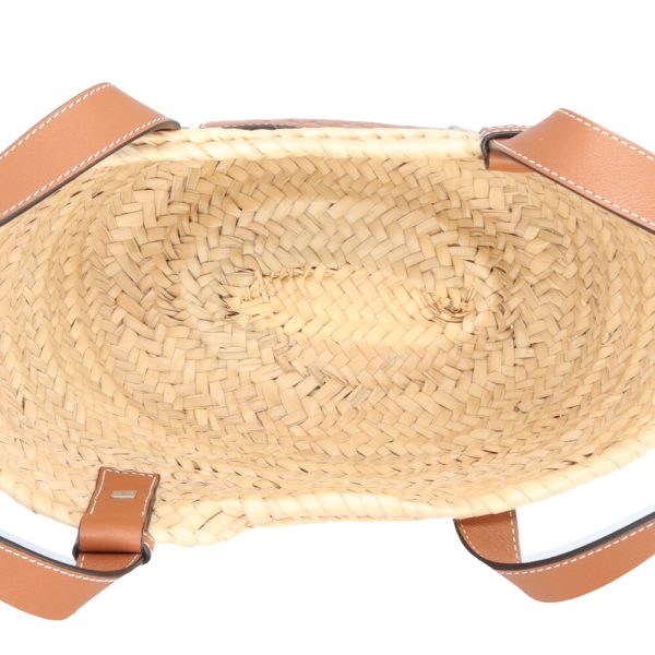 brb02630000004898 6 Loewe Basket Bag Small Handbag Palm Leaf Beige