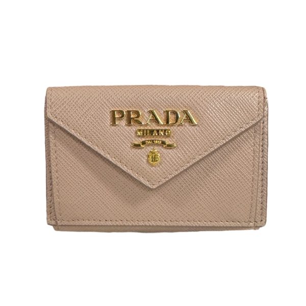 brb02630000004905 1 Prada Saffiano Trifold Wallet