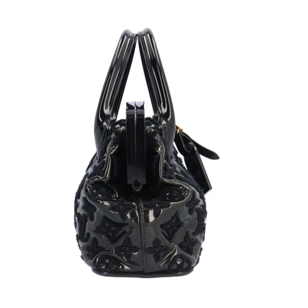 brb02670000008168 3 Louis Vuitton Lockit BB Handbag Patent Leather Black