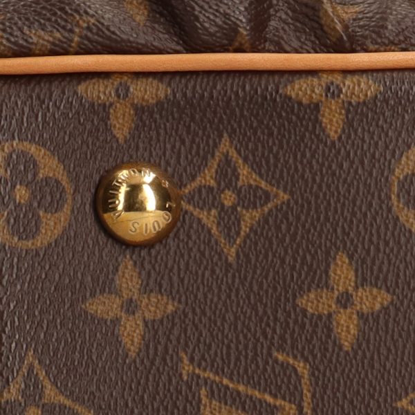 brb02960000000678 10 Louis Vuitton Mitzi Monogram Canvas Handbag Brown