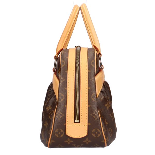 brb02960000000678 4 Louis Vuitton Mitzi Monogram Canvas Handbag Brown