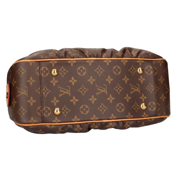 brb02960000000678 5 Louis Vuitton Mitzi Monogram Canvas Handbag Brown