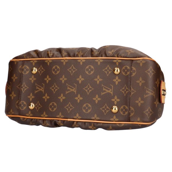 brb02960000000678 6 Louis Vuitton Mitzi Monogram Canvas Handbag Brown