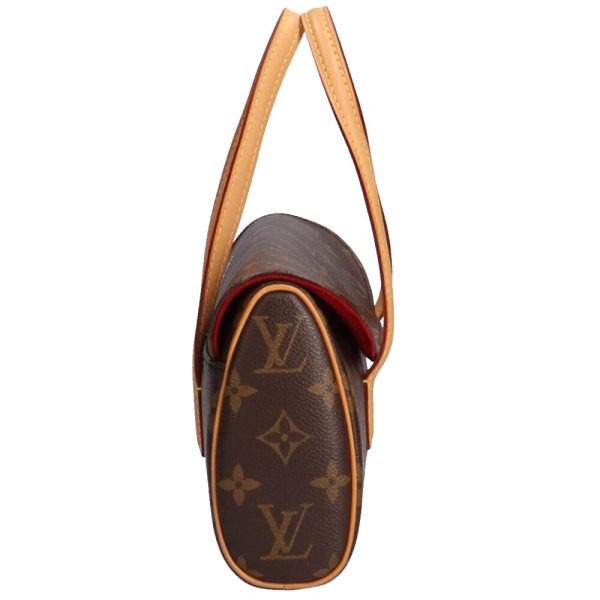 brb03060000002125 4 Louis Vuitton Solatine Monogram Canvas Shoulder Bag Brown