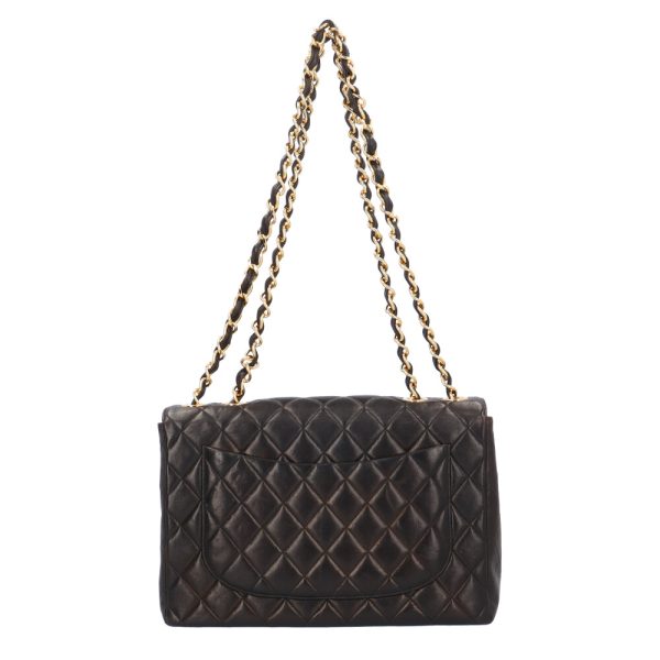 brb03260000002620 3 Chanel Chain Deca Matelasse Coco Mark Lambskin Shoulder Bag Black